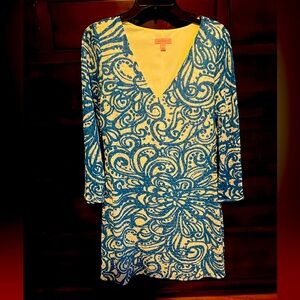 Lily Pulitzer mini dress.  Fun cocktail dress.